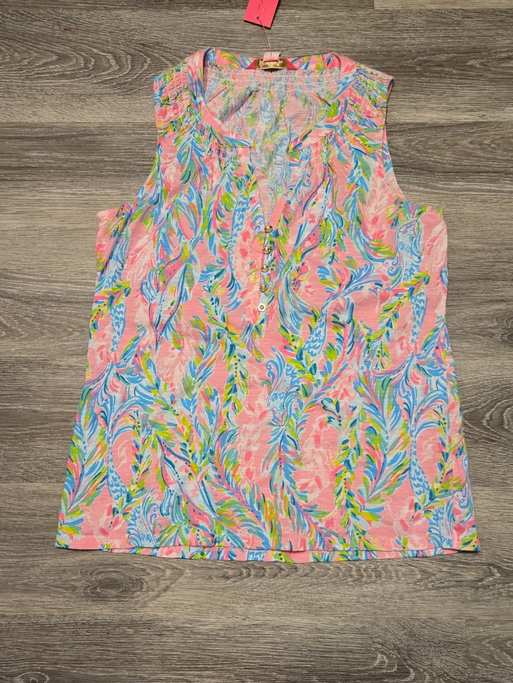 NWT Lilly Pulitzer Essie Top Unicorn Of The Sea Size Small